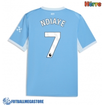 Fotballdrakt Herre Manchester City Iliman Ndiaye #7 Hjemmedrakt 2026-27 Kortermet